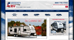 Desktop Screenshot of aberdeenrv.com